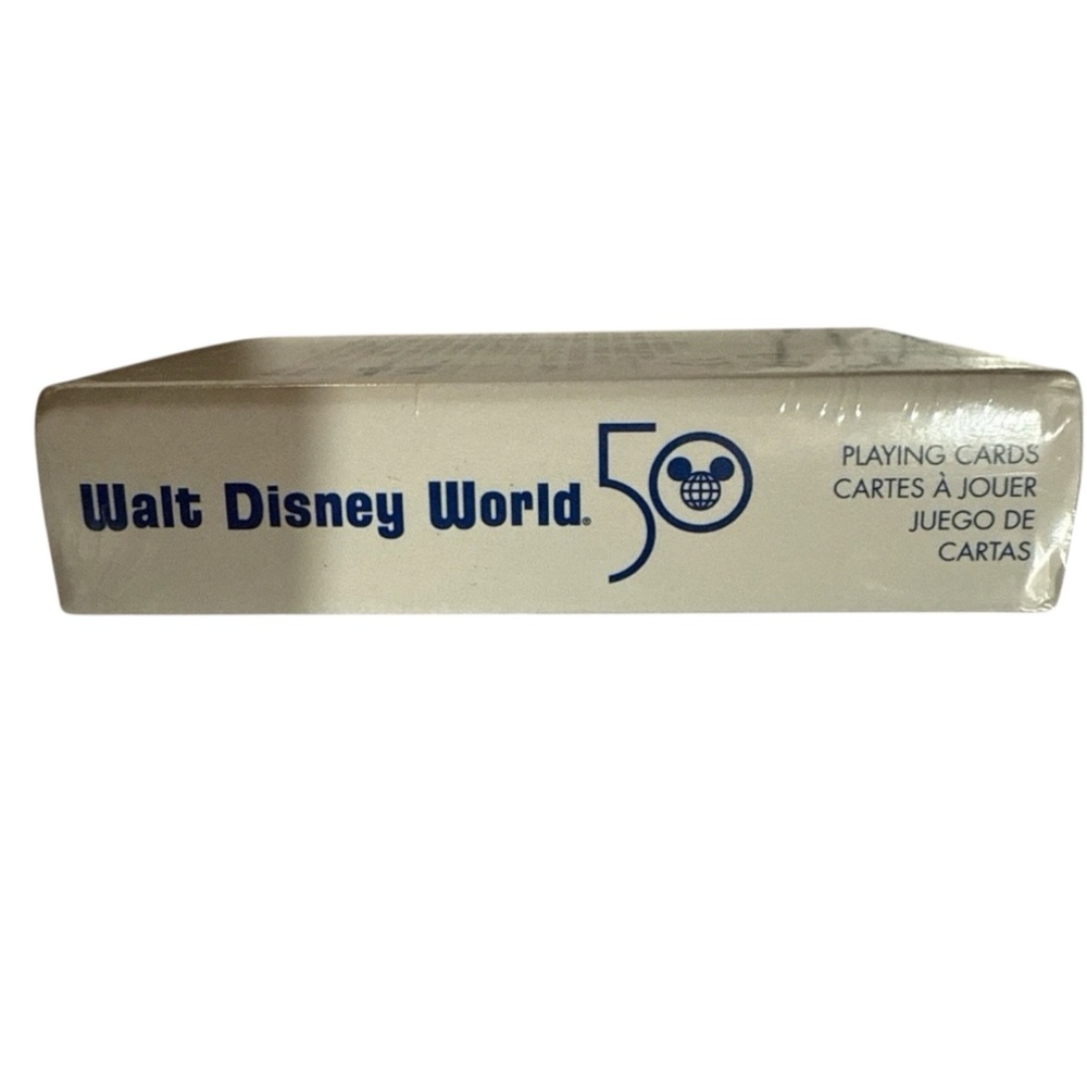 2021 Walt Disney World 50th Anniversary Mickey Mouse Playing Cards Brand New - Picture 4 of 5